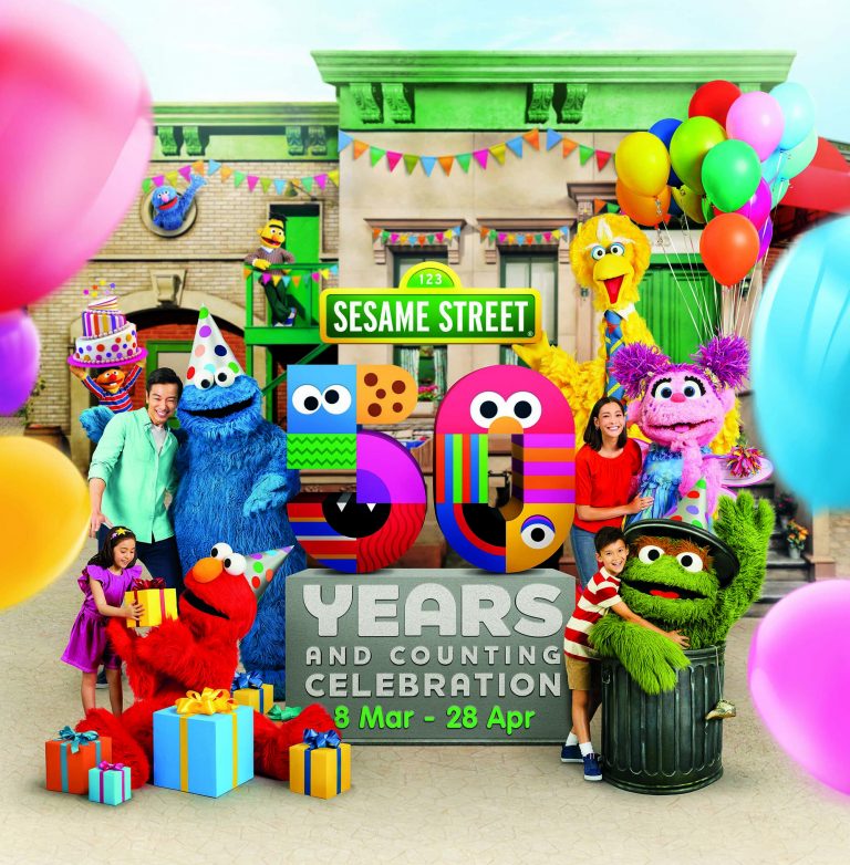 Sesame Street 50 Years And Counting Celebration At Universal Studios 