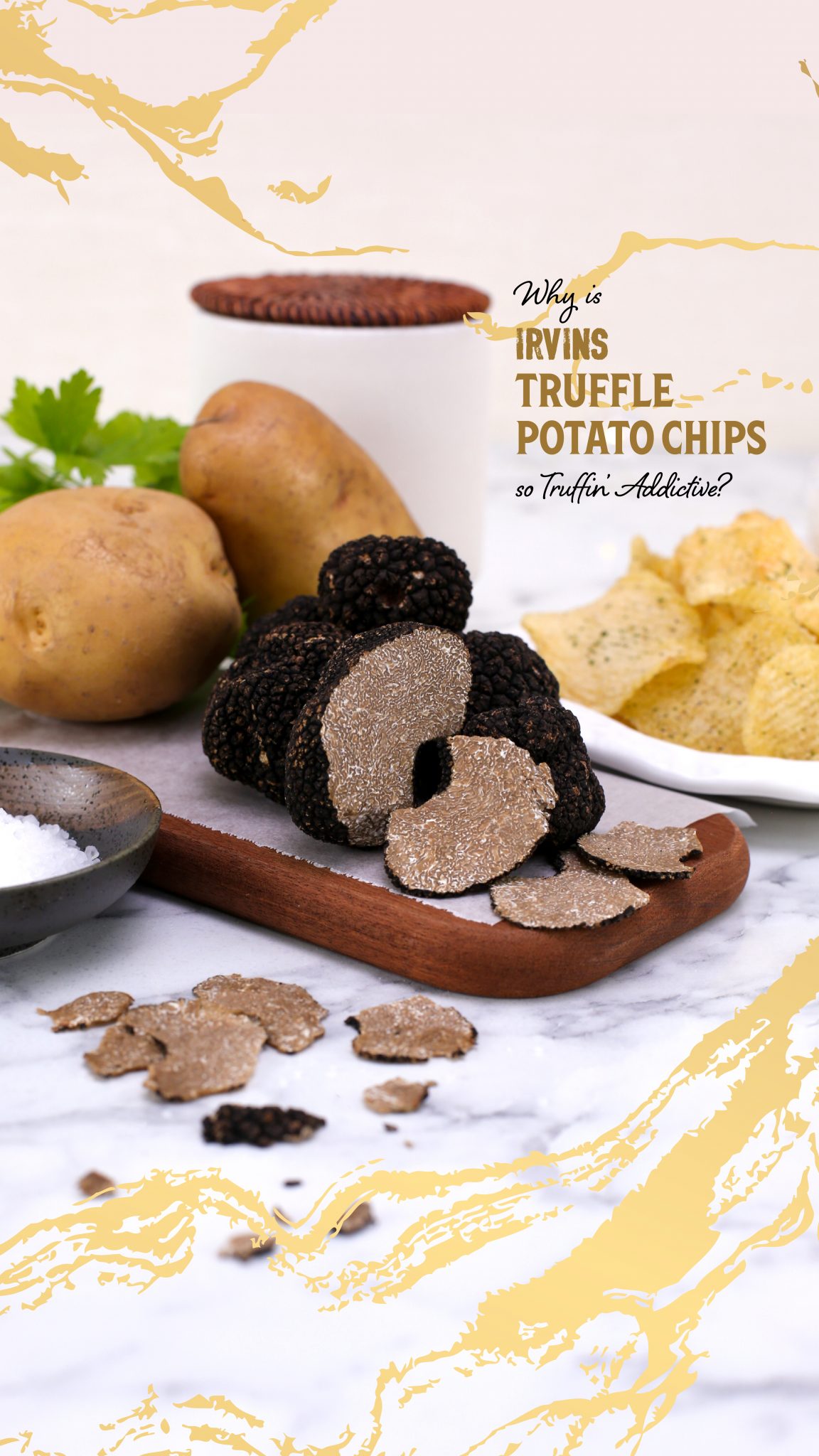 IRVINS Launches Dangerously Addictive™ Truffle Potato Chips - Inside Recent